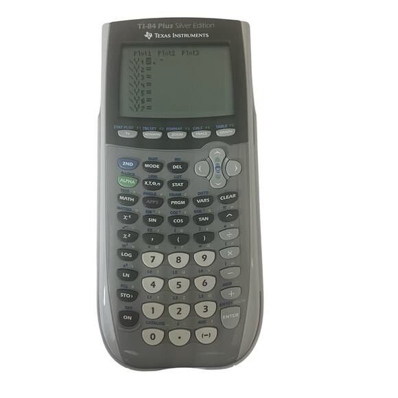 Texas Insruments Other - Texas Instruments TI-84 Plus Silver Edition Graphing Calculator Tested & Works